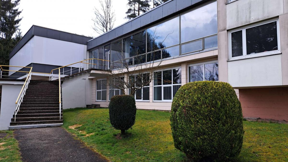 Eingang Gebäudrückseite